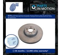 Brake Disc Single Vented fits BMW X3 M40i G01 3.0 Front Right 2017 on B58B30A
