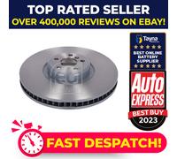 Brake Disc Single Vented fits BMW X4 M40d G02 3.0D Front Left 18 to 20 B57D30B