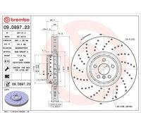 Brake Disc Single Vented fits BMW X5 G05 2.0D 2019 on 395mm Brembo 34106887657