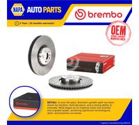 Brake Disc Single Vented fits BMW X5 G05 3.0D 2018 on 395mm Brembo 34106887658