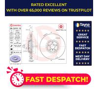 Brake Disc Single Vented fits BMW X6 4.4 Front Left 07 to 19 385mm Brembo New