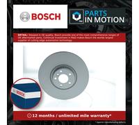 Brake Disc Single Vented Front Left 395mm 0986479E83 Bosch 34116789069 BD2729