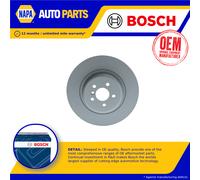Brake Disc Single Vented fits BMW X6 M50i G06 4.4 Rear 19 to 23 N63B44D 370mm
