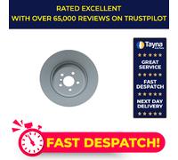 Brake Disc Single Vented fits BMW X6 M50i G06 4.4 Rear 19 to 23 N63B44D 370mm