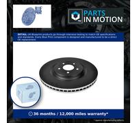 Brake Disc Single Vented fits INFINITI M Y51 3.7 Front 2010 on VQ37VHR 355mm New