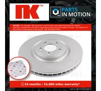 Brake Disc Single Vented fits JAGUAR F TYPE X152 3.0 Front 2012 on 355mm NK New