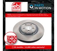 Brake Disc Single Vented fits JAGUAR S TYPE X200 4.2 Front 01 to 08 AJ36 355mm