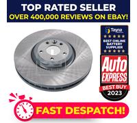 Brake Disc Single Vented fits JAGUAR XF X260 2.0 Front 2017 on 350mm T4N1803 New
