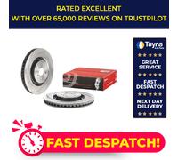 Brake Disc Single Vented fits LEXUS RCF 5.0 Front Left 2014 on 380mm Brembo New