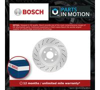 Brake Disc Single Vented fits MERCEDES C250 C204 1.8 Front 11 to 14 M271.860 New