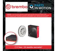 Brake Disc Single Vented fits MERCEDES C63 AMG 6.2 Front 2008 on M156.985