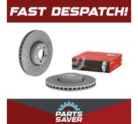 Brake Disc Single Vented fits MERCEDES CLS300D C257 2.0D 2021 on 342mm Brembo