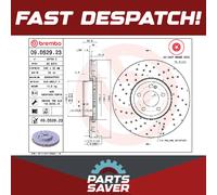 Brake Disc Single Vented fits MERCEDES E200D S213, W213 2.0D Front 2016 on 342mm