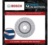 Bosch Brake Disc 0986479D09 - Front Single Vented 350mm - Fits Mercedes-Benz GLE GLS M-Class