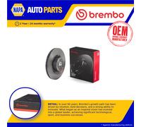 Brake Disc Single Vented fits MERCEDES S350D V223 3.0D Front 2023 on 656.830