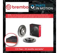 Brake Disc Single Vented fits MERCEDES S350D V223 3.0D Rear 2023 on 656.830