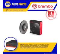 Brake Disc Single Vented fits MERCEDES S580 V223, W223 3.0 Front 2021 on 400mm