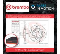 Brake Disc Single Vented fits MERCEDES S650 222, A217 6.0 Front 2017 on 390mm