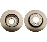 Brake Disc Single Vented fits VW TOUAREG 7L, 7P 4.2 Front Right 02 to 18 330mm