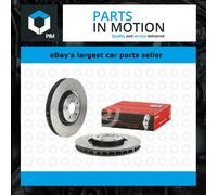 Brake Disc Single Vented fits PORSCHE MACAN 95B 2.0 Front Left 2014 on 350mm New