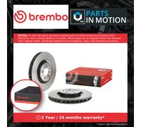 Brake Disc Single Vented fits PORSCHE MACAN 95B 3.0D Front Left 14 to 18 350mm