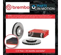 Brake Disc Single Vented fits PORSCHE MACAN 95B 3.6 Front Right 2014 on 350mm