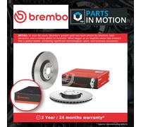 Brake Disc Single Vented fits VOLVO XC40 536 1.5 Front 2018 on 345mm New