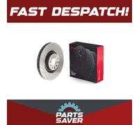 Brake Disc Single Vented fits VW GOLF 2.0 Front 04 to 16 345mm Brembo New