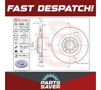 BREMBO 09.C892.11 Brake Disc Front Rear Internally Vented For Audi Seat Skoda VW
