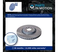 Brake Disc Single Vented fits VW ID BUZZ Front 22 to 24 EBJA 358mm Quality