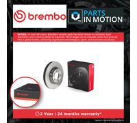 Brake Disc Single Vented fits VW TOUAREG 7L 3.0D Front 04 to 10 350mm New