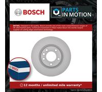 Brake Disc Single Vented Front Left 350mm 0986479249 Bosch 7L8615301 95535140150