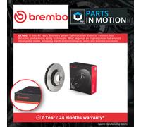 Brake Disc Single Vented fits VW TOUAREG 7P 3.0D Front 10 to 18 360mm Brembo New