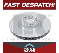 Brake Disc Single Vented Front 345mm 314786 NK 1K0615301AB 1K0615301M Quality