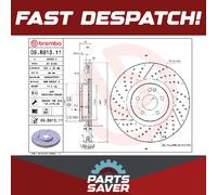 Brake Disc Single Vented Front 350mm 09.B913.11 Brembo 1764210112 Quality