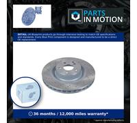 Brake Disc Single Vented Front 350mm ADU174356 Blue Print A2214210012 Quality
