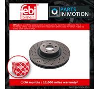 Ferdinand Bilstein Brake Disc 44145 - Single Vented Front 360mm - A2204211912 A220421191264