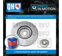 Brake Disc Single Vented Front 366mm BDC6178 Quinton Hazell 31400569 Quality New