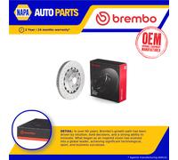 Brake Disc Single Vented Front 370mm 09.D174.33 Brembo 8V0615301P Quality