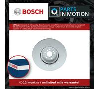 Brake Disc Single Vented Front 375mm 0986479A26 Bosch A1644210612 BD1713