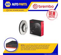 Brake Disc Single Vented Front 380mm 09.A771.11 Brembo LR011591 LR031845