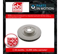 Brake Disc Single Vented Front 385mm 38359 Febi 4E0615301E 4E0615301K Quality