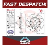 Brake Disc Single Vented Front 390mm 09.9313.33 Brembo 2304211212 Quality