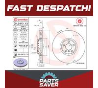 Brake Disc Single Vented Front Left 385mm 09.C412.13 Brembo 34116782067 Quality