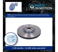 Brake Disc Single Vented fits BMW 840D G15, G16 3.0D Front Left 18 to 20 B57D30B