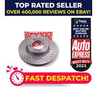 Brake Disc Single Vented Front Right 318mm 44094 Febi 99635140600 99635140601