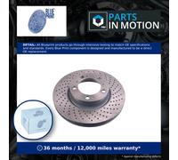 Brake Disc Single Vented Front Right 318mm ADBP430112 Blue Print 99635140600 New