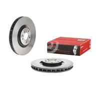 Brake Disc Single Vented Front Right 360mm 09.D939.11 Brembo 95B615302E Quality