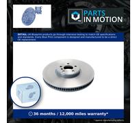 Brake Disc Single Vented Front Right 374mm ADBP430096 Blue Print 34106875284 New