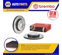 Brake Disc Single Vented Rear Left 345mm 09.C181.11 Brembo 424320W010 Quality